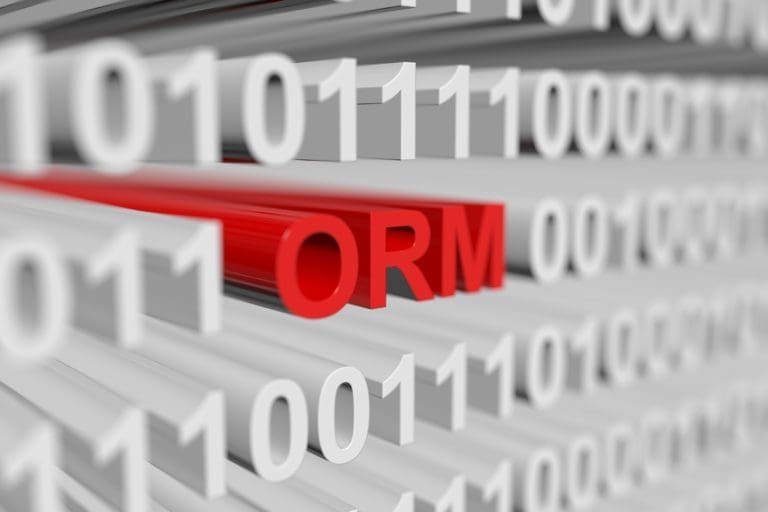 The word orm is shown on a computer screen.