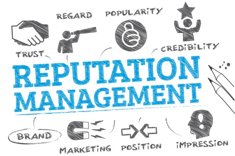 blue reputation management with offerings