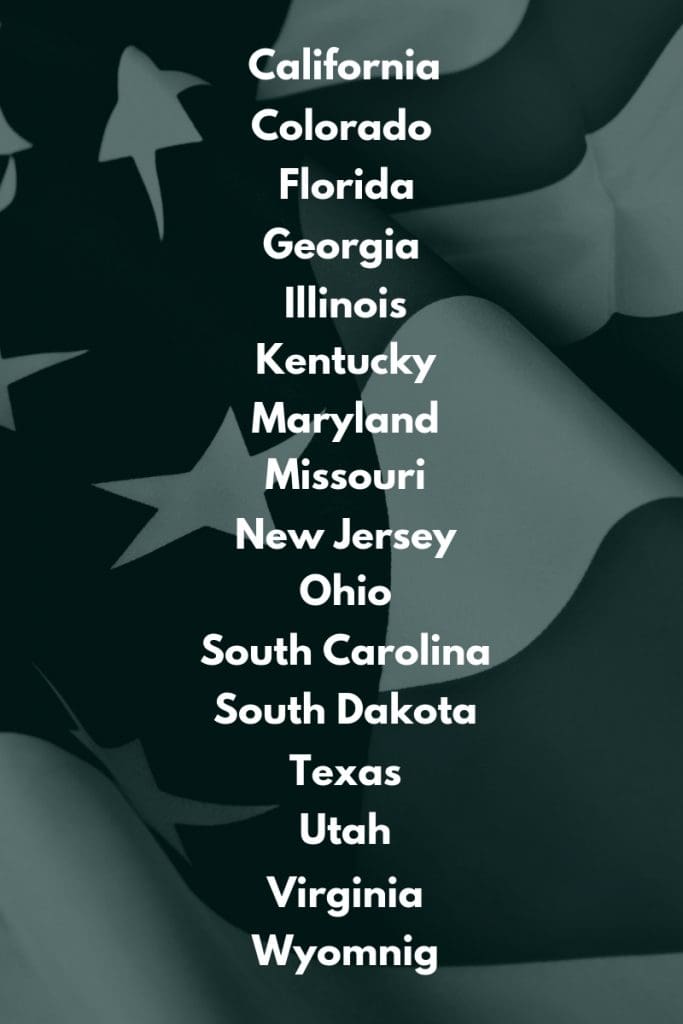  states that ban arrest websites