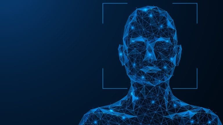 A person's face is shown in a 3d image.